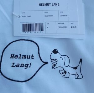 Helmut Lang shirt white brand new